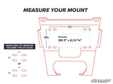 POLARIS GENERAL WINCH MOUNTING PLATE - SUPERATV