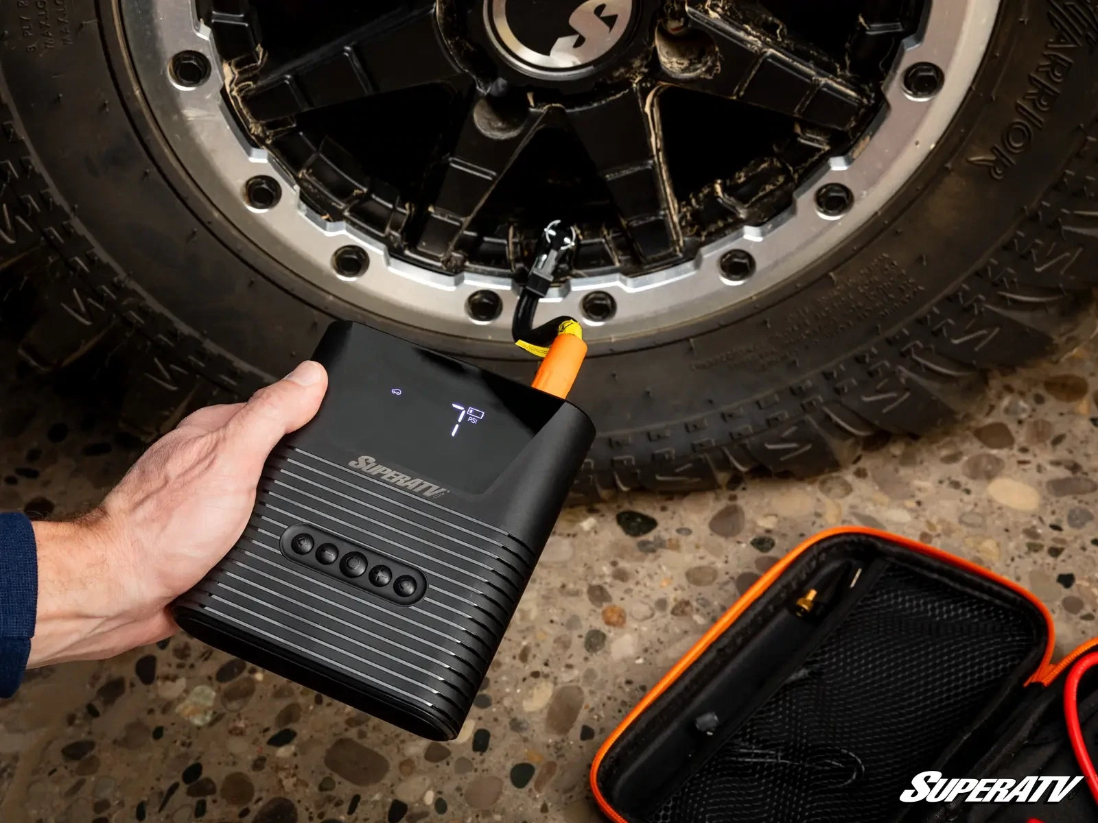 JUMP STARTER WITH AIR COMPRESSOR
