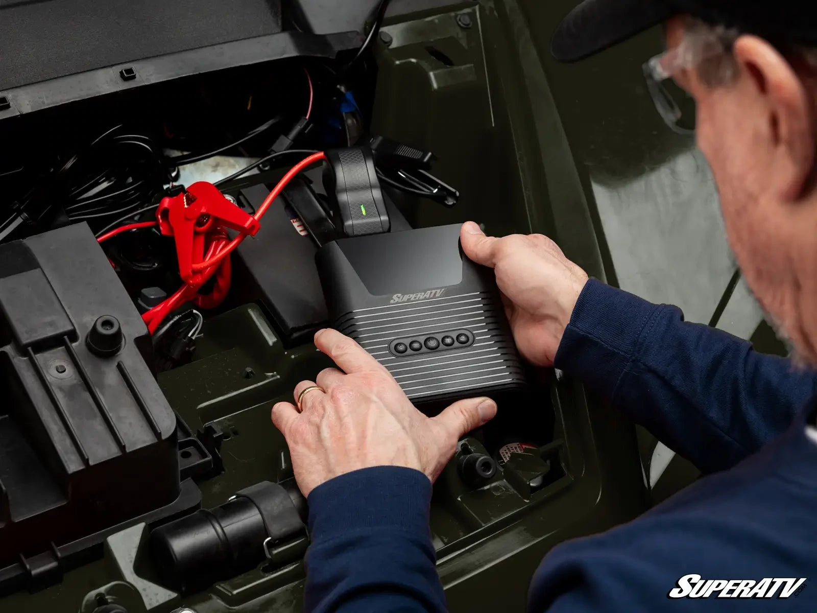 JUMP STARTER WITH AIR COMPRESSOR