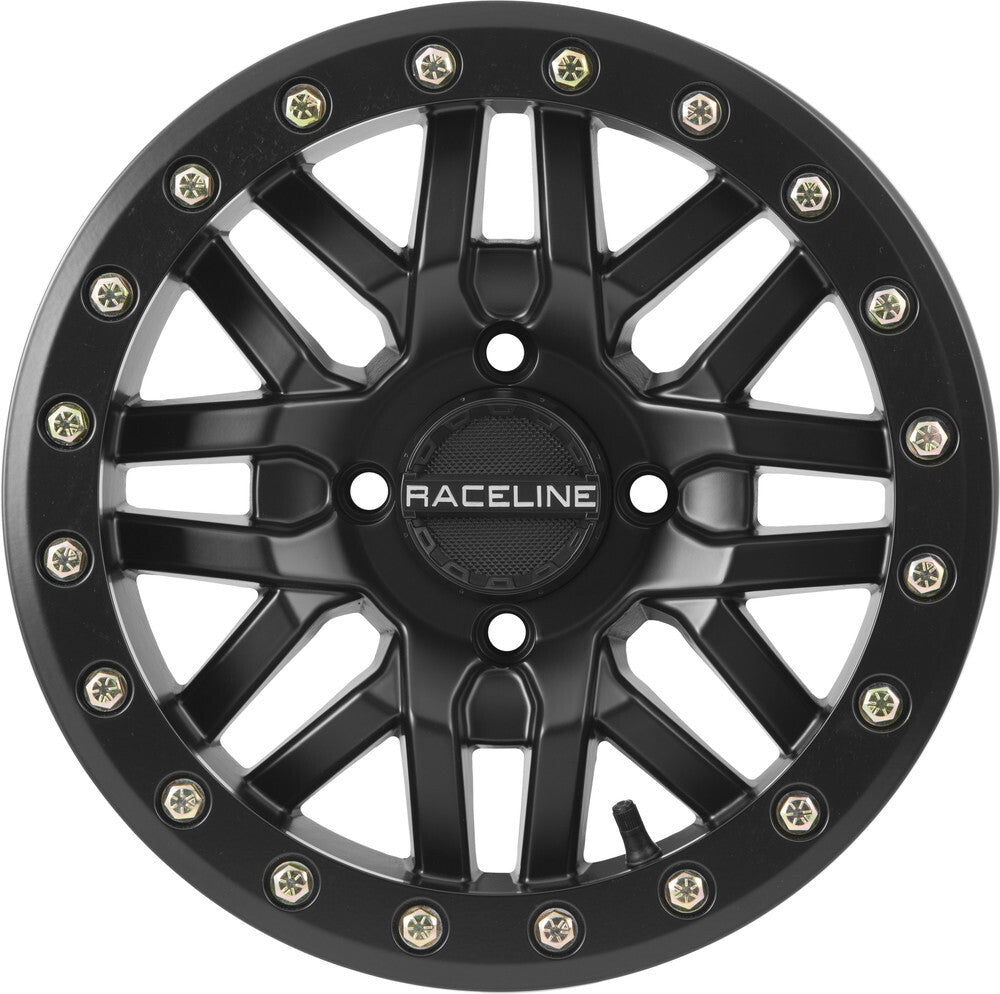 RACELINE RYNO BDLK WHEEL 14X7 4/156 5+2 (+10MM) BLACK