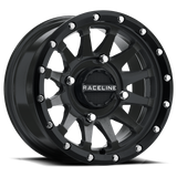 RACELINE TROPHY WHEEL 14X7 4/156 5+2 (+10MM) BLACK
