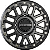 RACELINE PODIUM BDLK WHEEL 14X7 4/156 5+2 (+10MM) BLACK