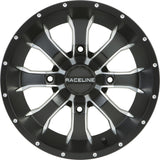 RACELINE MAMBA WHEEL 14X7 4/156 4+3 (+5MM) BLK/MACHINED