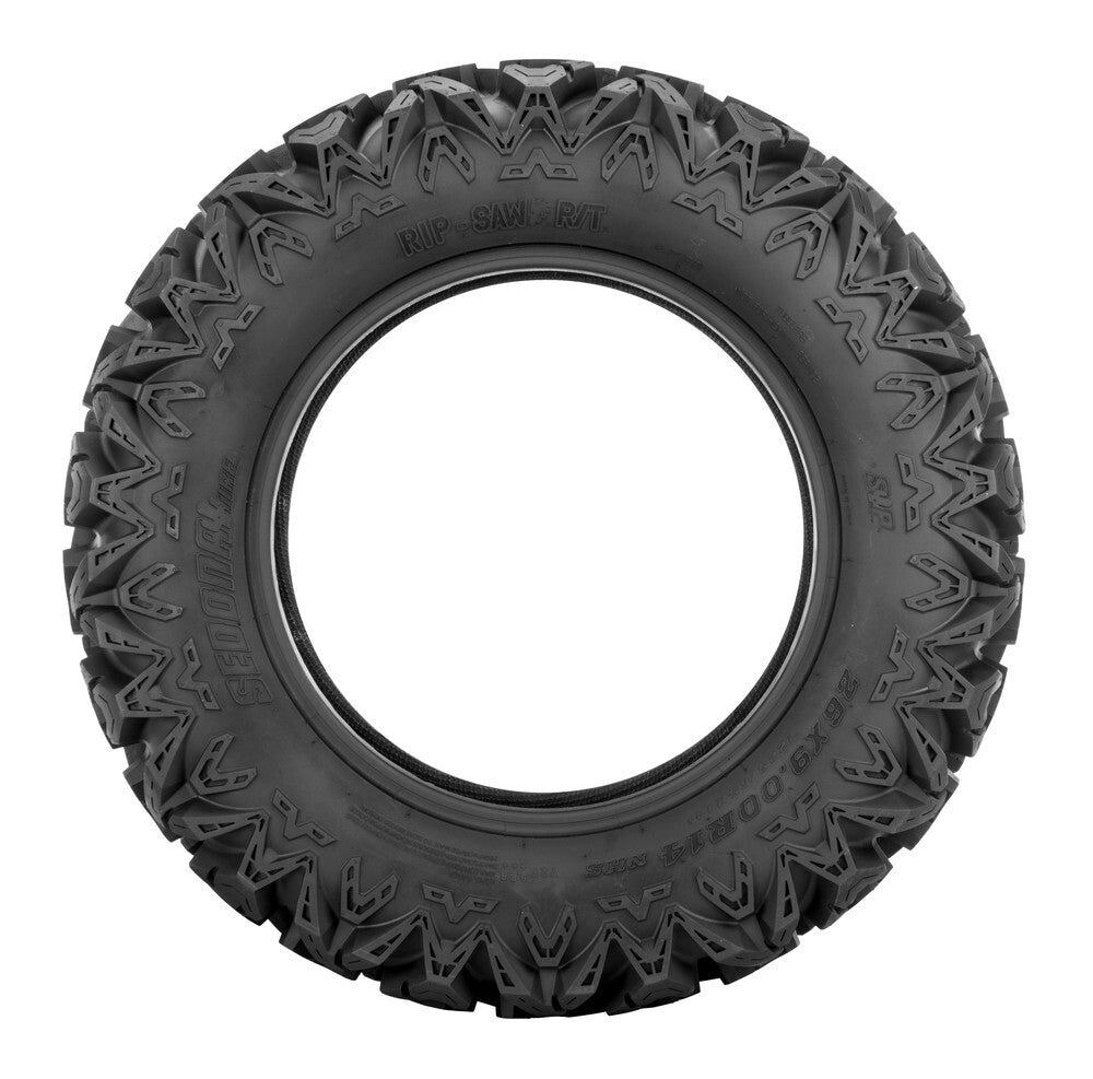 SEDONA TIRE RIP SAW R/T 25X10R-12 RADIAL 6PR LR-420LBS