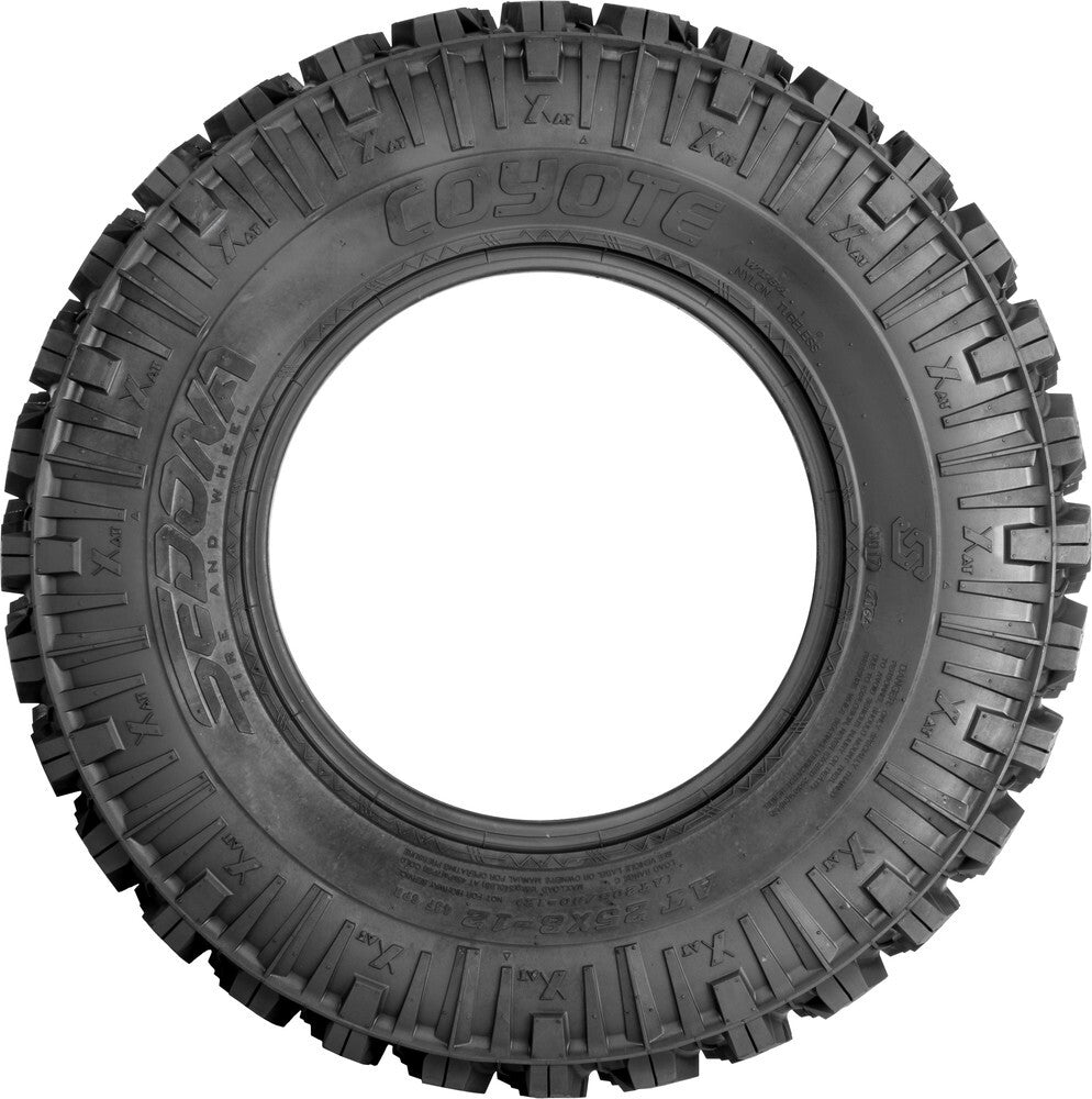 SEDONA TIRE COYOTE 25X10-12 BIAS 6PR LR-420LBS