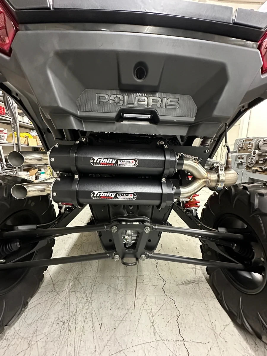 TRINITY RACING 2024+ RZR XP 1000 SLIP ON EXHAUST