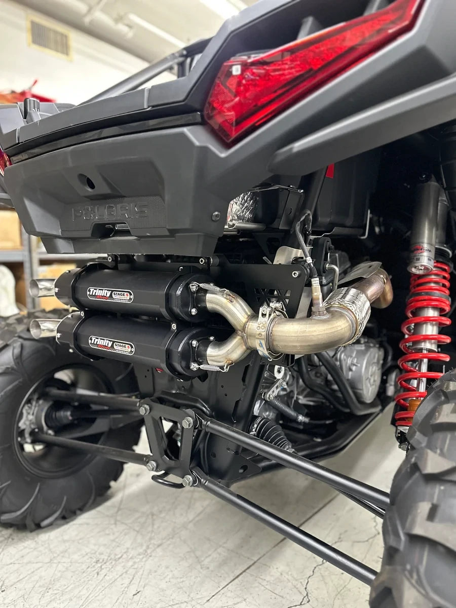 TRINITY RACING 2024+ RZR XP 1000 SLIP ON EXHAUST