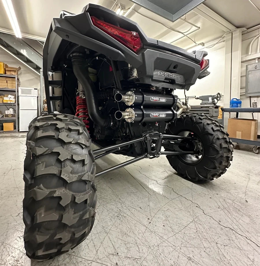 TRINITY RACING 2024+ RZR XP 1000 SLIP ON EXHAUST