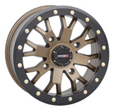 SYSTEM 3 SB4 BL WHEEL 14X7 4+3 (+15MM) 4/137 MATTE BRONZE/BLACK