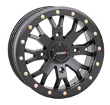 SYSTEM 3 SB4 BL WHEEL 14X7 4+3 (+15MM) 4/156 MATTE BLACK