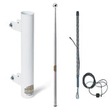 22' Collapsible Flagpole w/ Mount and Camp Locator Kit