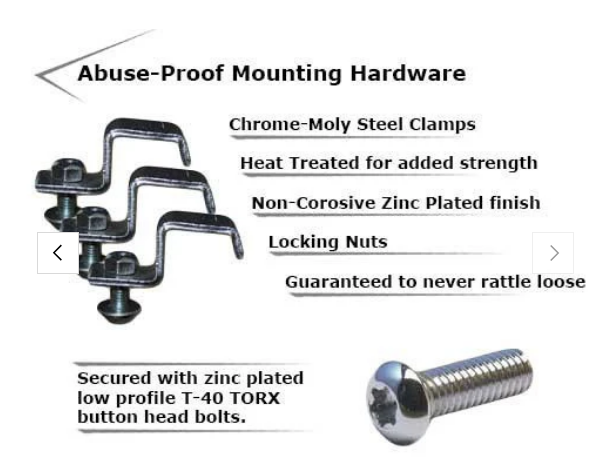 RICOCHET OFF-ROAD POLARIS SCRAMBLER 1000 S 7-PIECE ALUMINUM SKID PLATE
