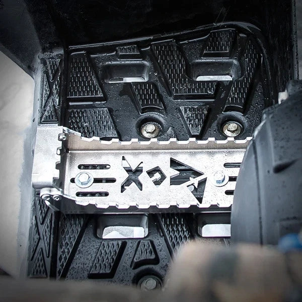 Utility ATV Foot Pegs for Grizzly, Scrambler, Renegade, Outlander, and more…