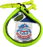 TowCord Timmy - Neon Green/Black 48" UTV TowCord Paracord