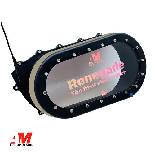 AM custom clear cvt cover can-am outlander / renegade