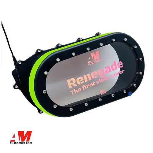 AM custom clear cvt cover can-am outlander / renegade