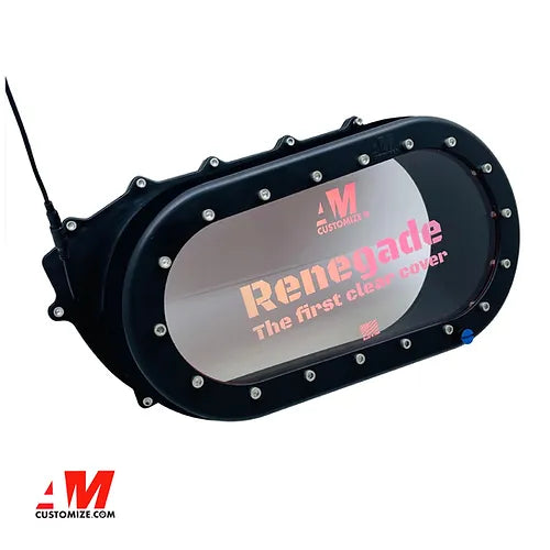 AM custom clear cvt cover can-am outlander / renegade