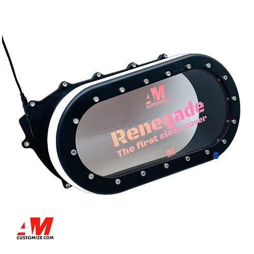 AM custom clear cvt cover can-am outlander / renegade
