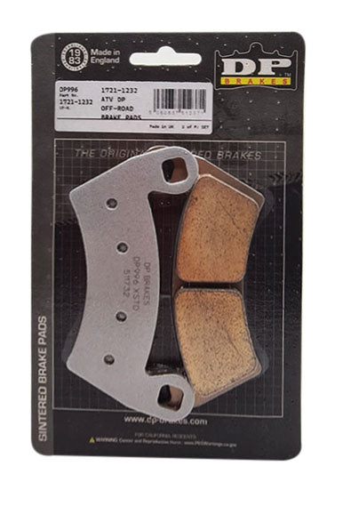 DP BRAKES RZR Ranger General Xpedition – DP996 (REAR)