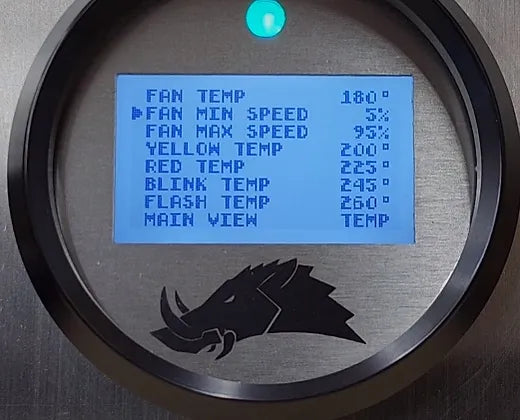 3.2 Dimmable Infrared Belt Temp Gauge