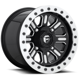 D910 HARDLINE BEADLOCK GLOSS BLACK MILLED 15X7 4X156 5+2