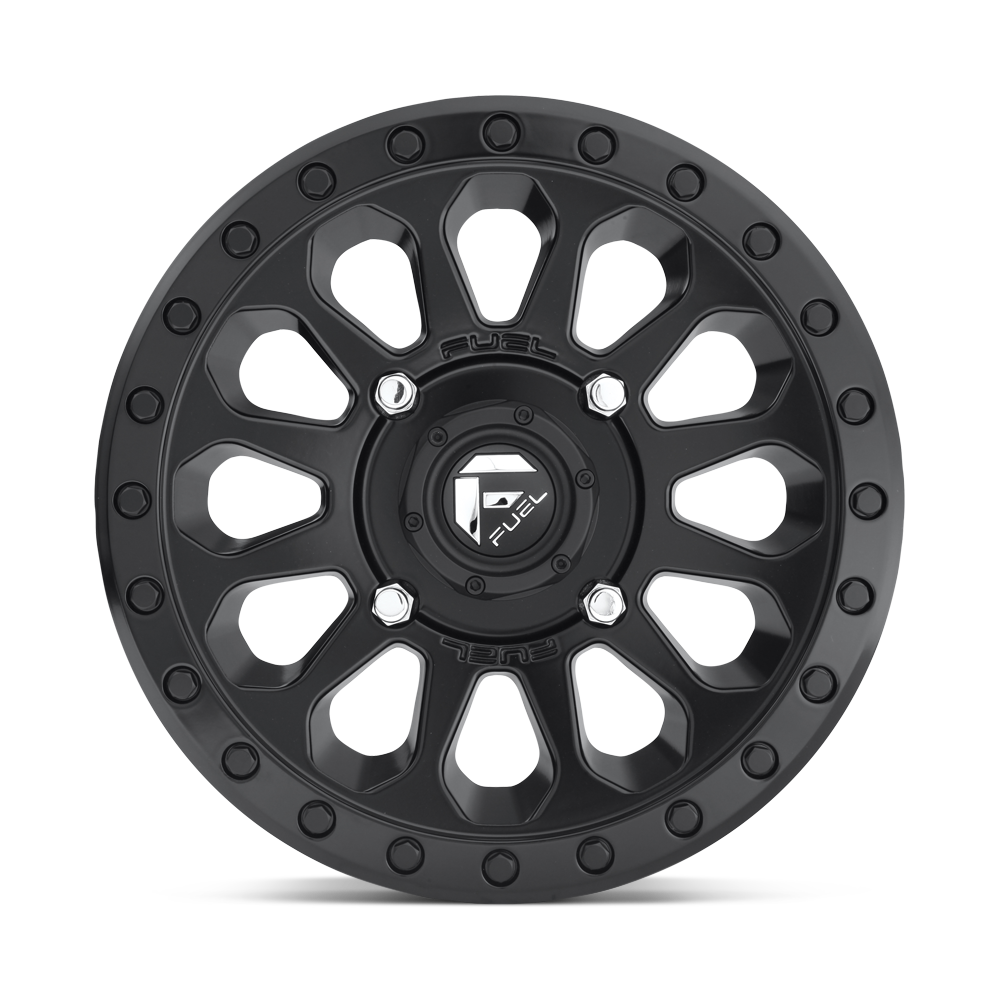 D579 VECTOR UTV MATTE BLACK 4x156 14x7 13MM