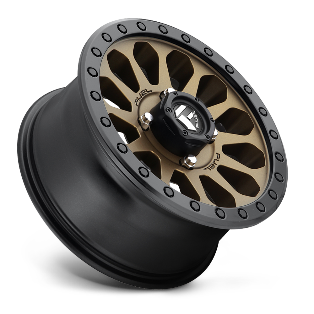 D600 VECTOR UTV MATTE BRONZE BLACK BEAD RING 4x137 15x7 38MM
