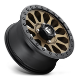 D600 VECTOR UTV MATTE BRONZE BLACK BEAD RING 4x137 15x7 38MM
