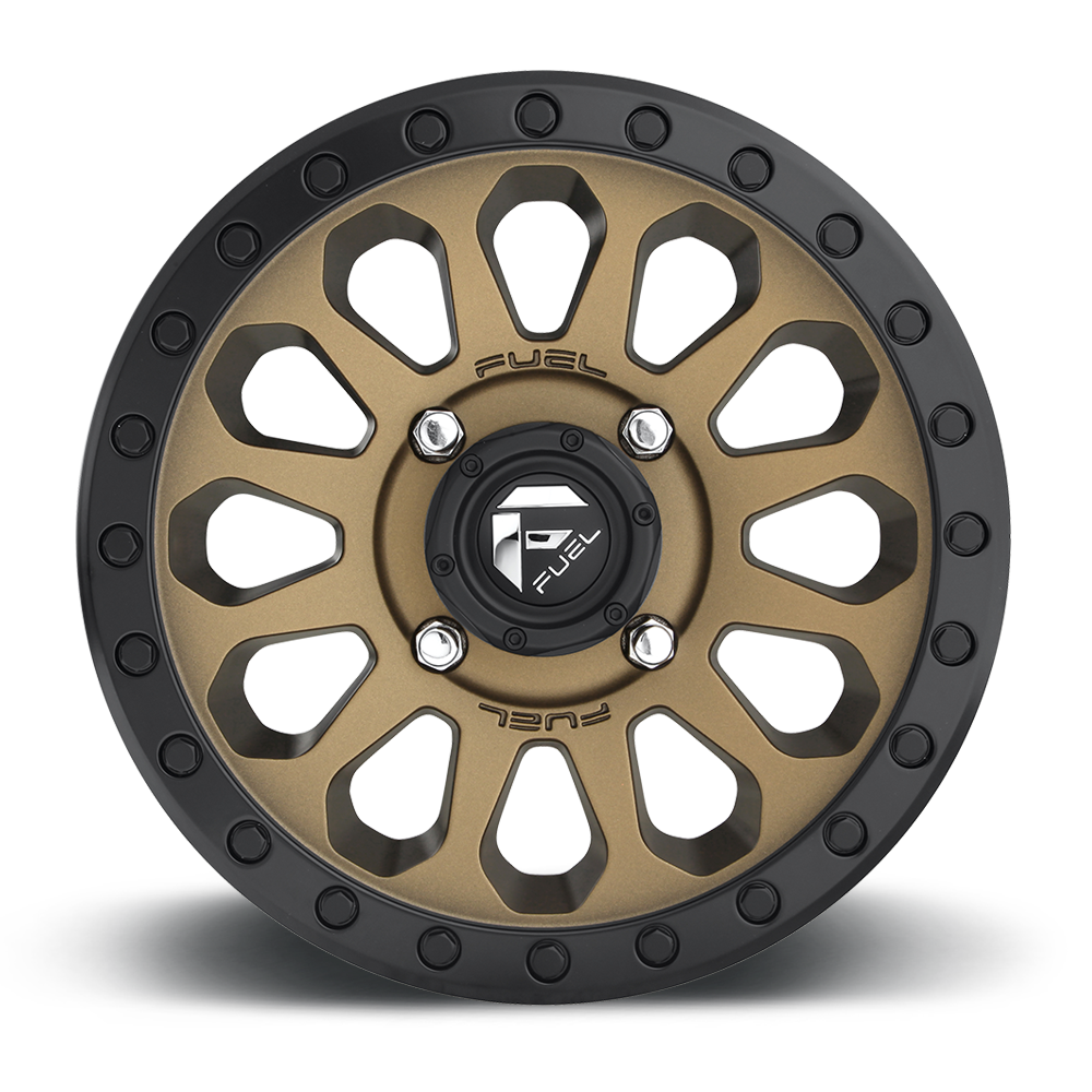 D600 VECTOR UTV MATTE BRONZE BLACK BEAD RING 4x137 15x7 38MM