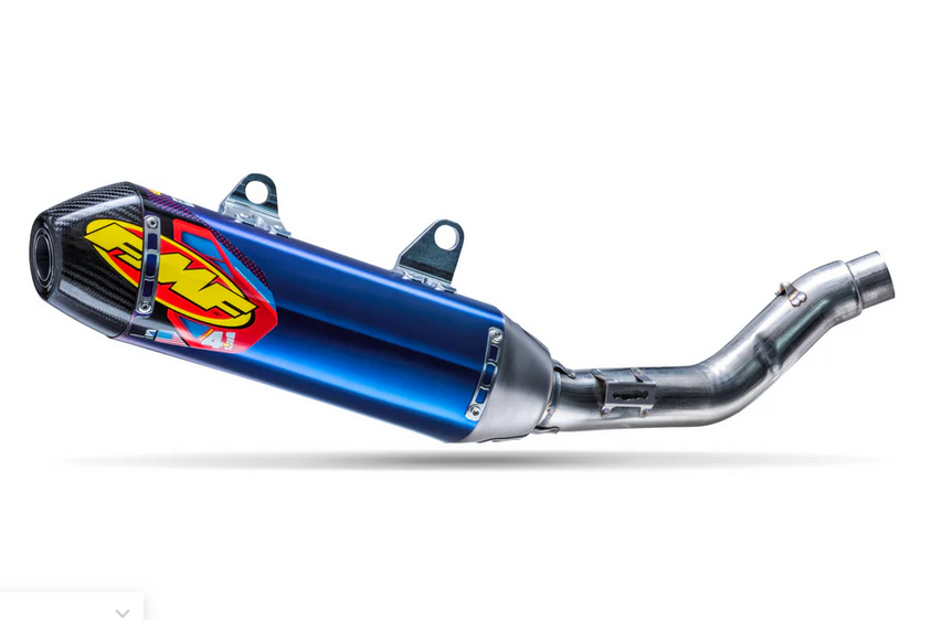 Yamaha YZF450 FMF Exhaust FACTORY 4.1 RCT TITANIUM ANODIZED SL (Slip-On) W/ CARBON CAP 044400