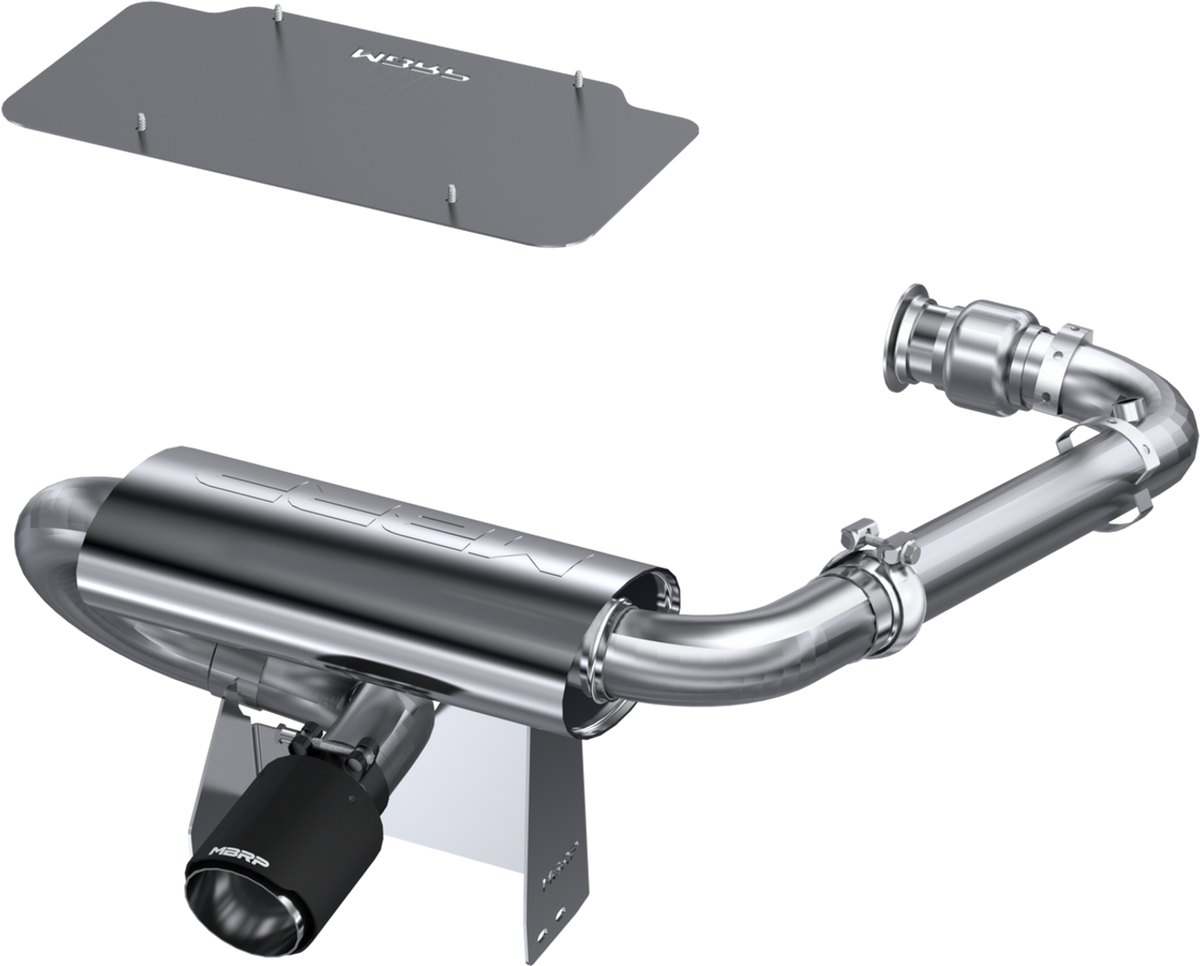 MBRP 2.5" Performance Series Turbo Back Exhaust 2017-2023 Can-Am Maverick X3, 2019-2023 Maverick Turbo/Turbo R/Turbo RR