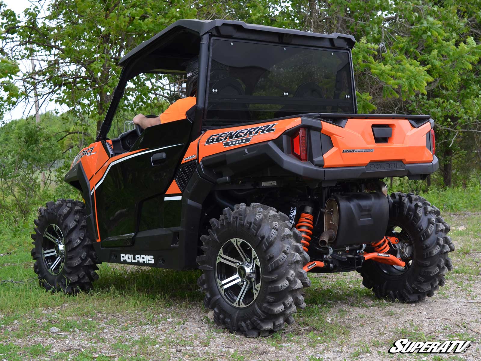 Polaris General XP 1000 Rear Windshield - SUPERATV
