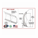 KFI Polaris Xpedition | Pro V Plow System w/ Manual Angle Adjustment