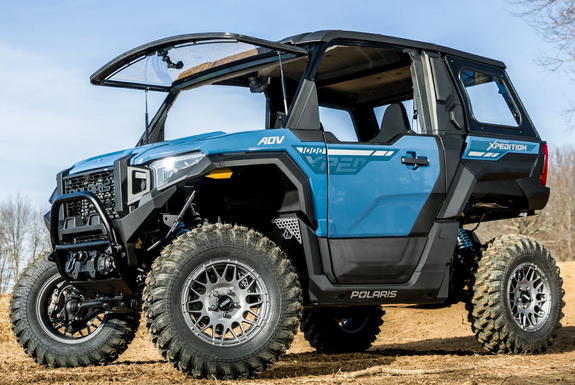 Polaris Xpedition Scratch-Resistant Flip Windshield