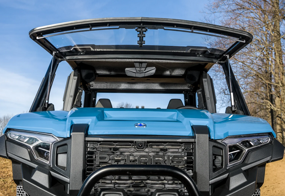Polaris Xpedition Scratch-Resistant Flip Windshield