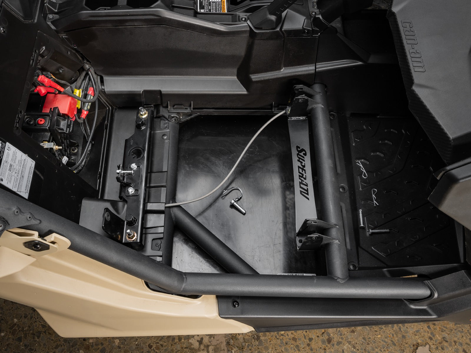 Can-Am Maverick X3 Flip-Up Seat Base