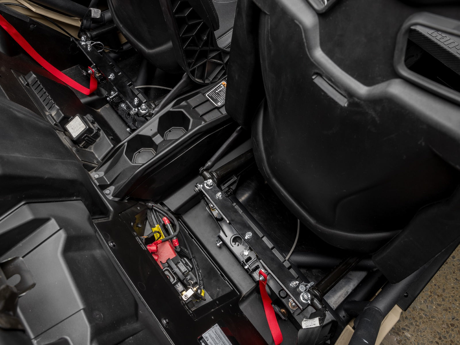 Can-Am Maverick X3 Flip-Up Seat Base