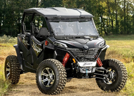 SuperATV CFMOTO ZForce 950 Sport Scratch-Resistant Flip Windshield