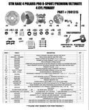 STM Polaris PRO R Rage 4 Primary Clutch 4 Cylinder