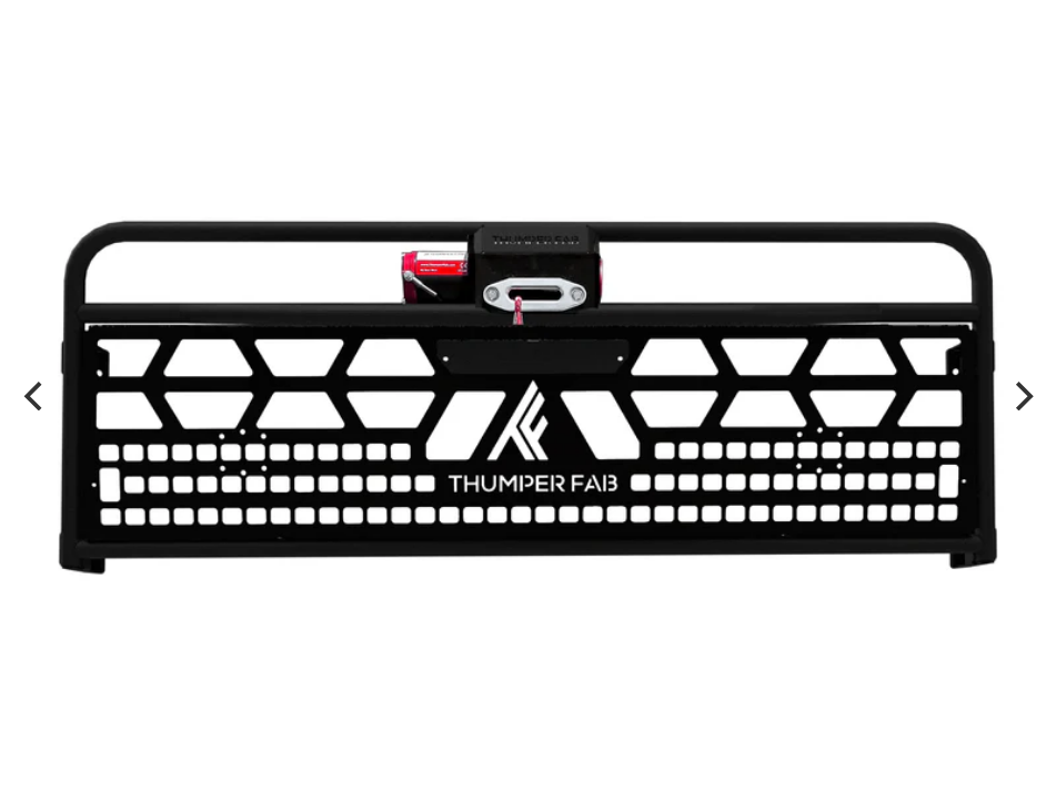 Ranger 1500 XD Winch Headache Rack By Thumper Fab