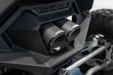 2022+ Polaris RZR Pro R, Slip-On Replacement Muffler w/ Carbon Fiber Tips