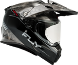 FLY RACING TREKKER KRYPTEK CONCEAL HELMET BLACK/GREY/WHITE