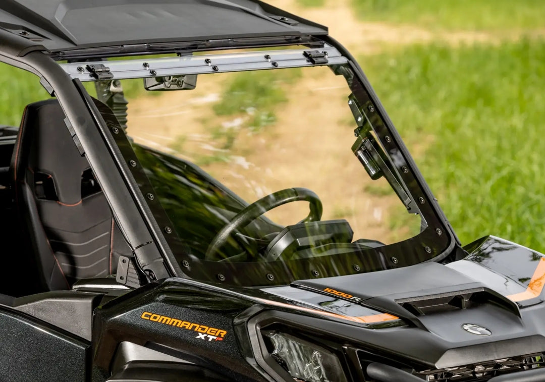 Can-Am Commander MaxDrive Power Flip Windshield