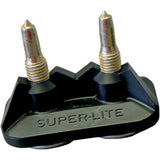 Black Super-Lite Pro Series .750" Double Backer Plates w/1.20" spacing - 2522-P1-BLK - 24 pack