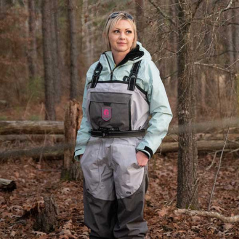 Uninsulated Swamp Waders - Grey - Gator Wadors