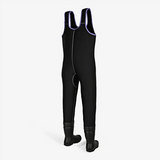 Retro Waders - Black/Purple - Gator Waders