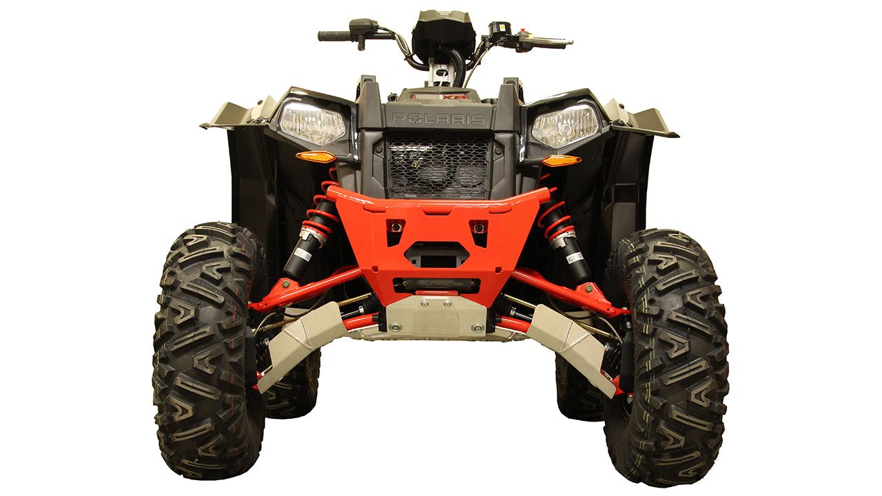 Polaris Scrambler XP 1000 S Skid Plate Full Set (aluminum) Iron Baltic