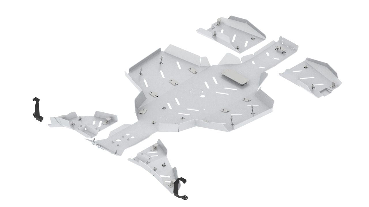 Polaris Scrambler XP 1000 S Skid Plate Full Set (aluminum) Iron Baltic
