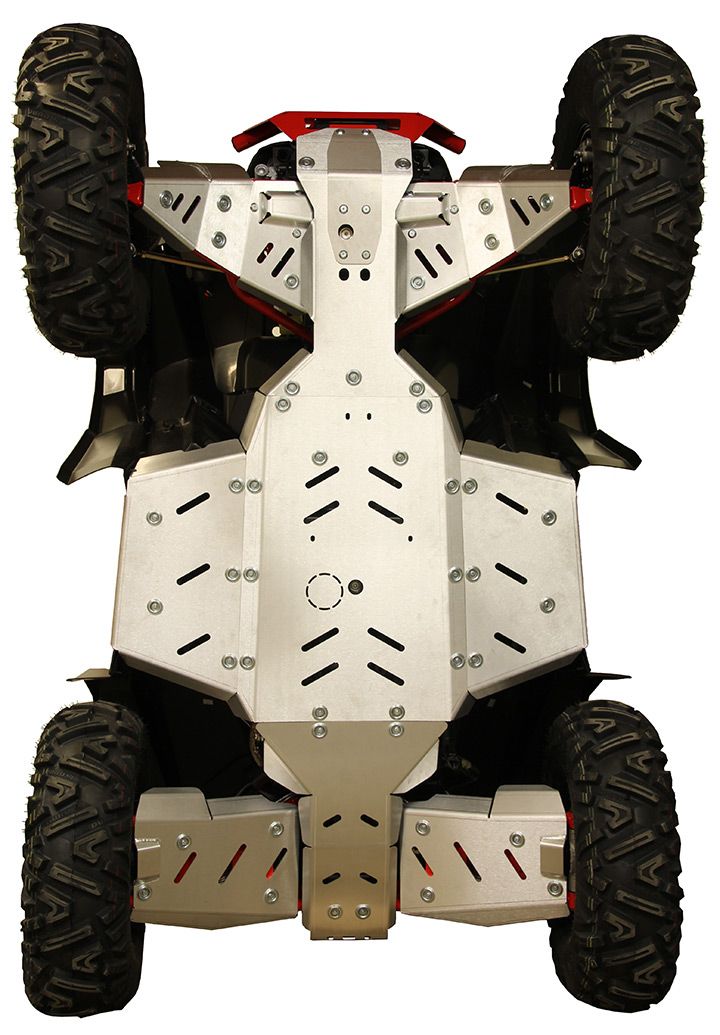 Polaris Scrambler XP 1000 S Skid Plate Full Set (aluminum) Iron Baltic