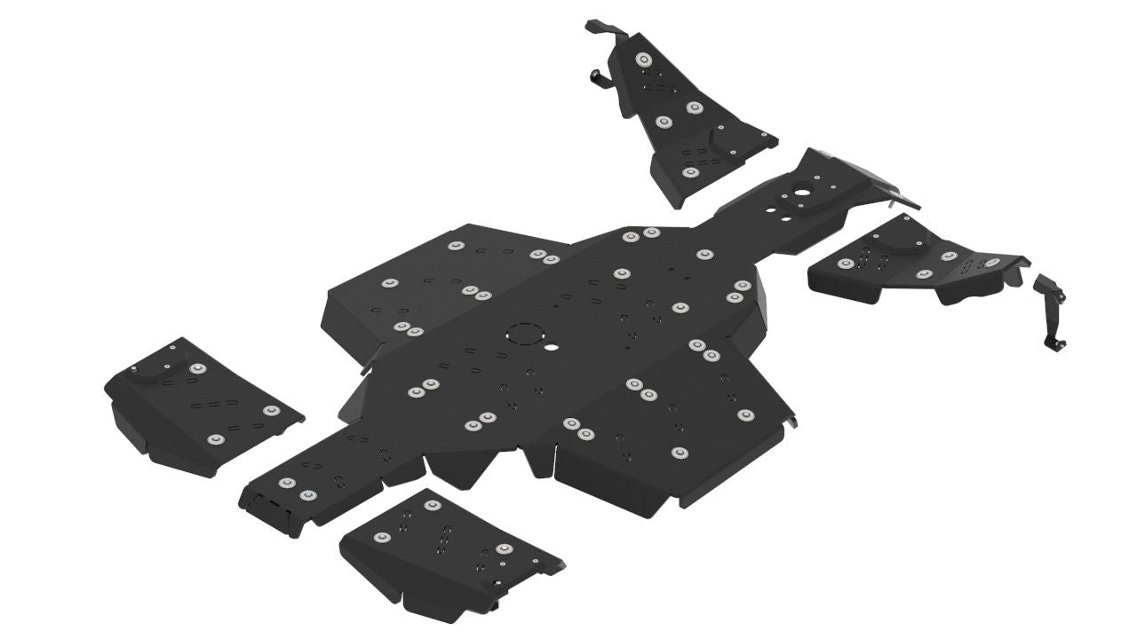 Polaris Scrambler XP 1000 S Skid Plate Full Set (Plastic) Iron Baltic